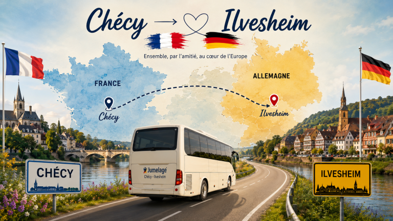 Chécy Ilvesheim 2026 – 4 jours d&rsquo;échanges et de rencontres