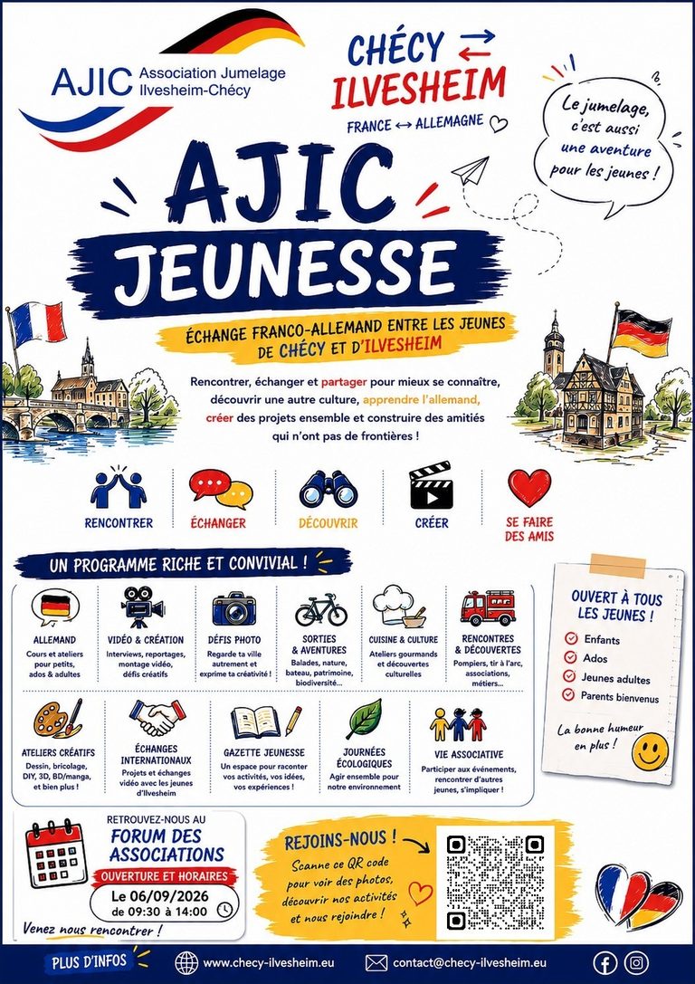 Programme Jeunesse AJIC – Saison 2026/2027